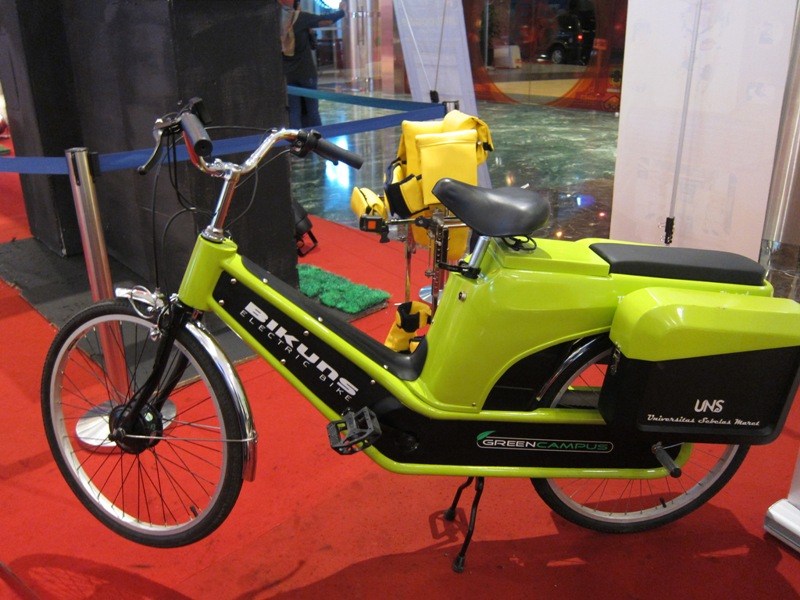 Sepeda listrik Bike UNS alias BikUNS (Foto: uns.ac.id)