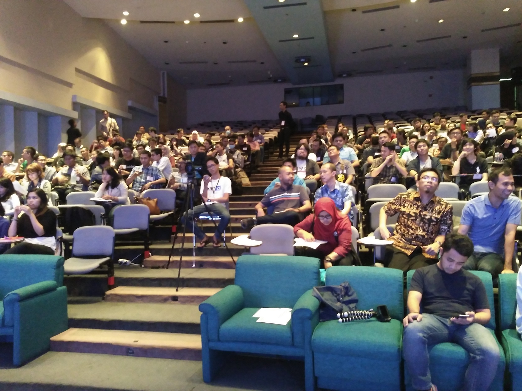Ratusan peserta memadati Auditorium Pascasarjana Universitas Trisakti (Foto: Bagus DR / GNFI)