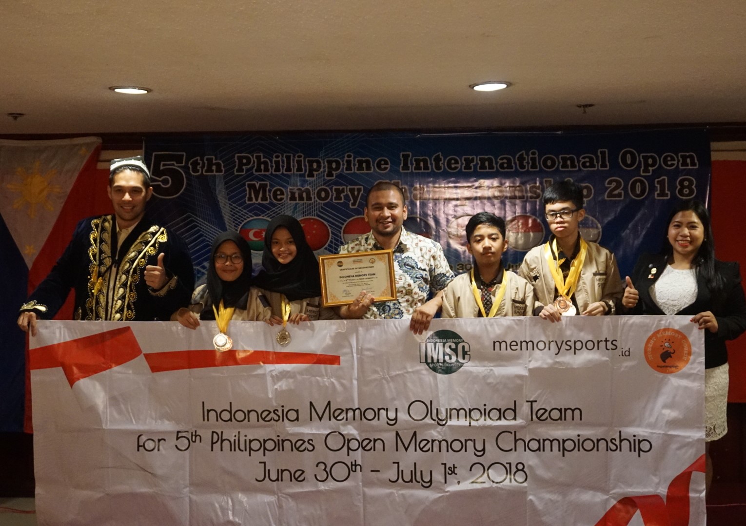 Foto: Indonesia Memory Sport Council