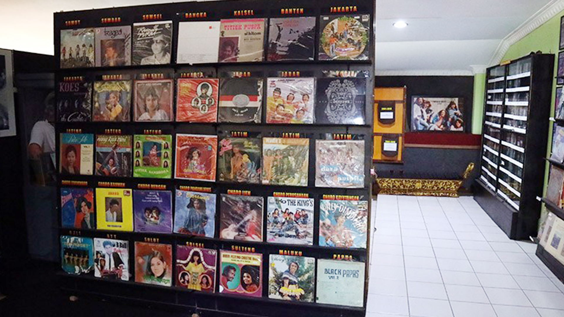 Sebagian koleksi Museum Musik Indonesia | Foto: ilovemalang.net