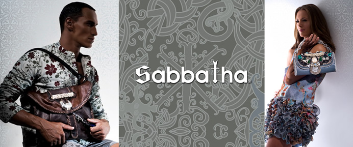 Tas Sabbatha yang dipamerkan bersama model (https://www.mobgenic.com)