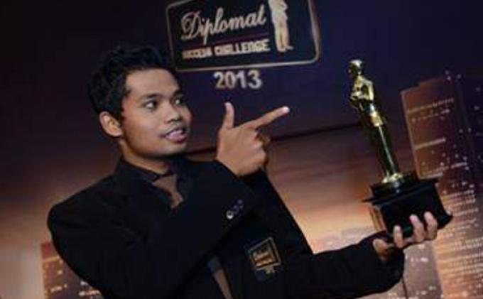 Mahmud Lutfi Huzain, pemenang DSC tahun 2013 yang berasal dari Sukoharjo (Foto: Spirulinajogja.com)