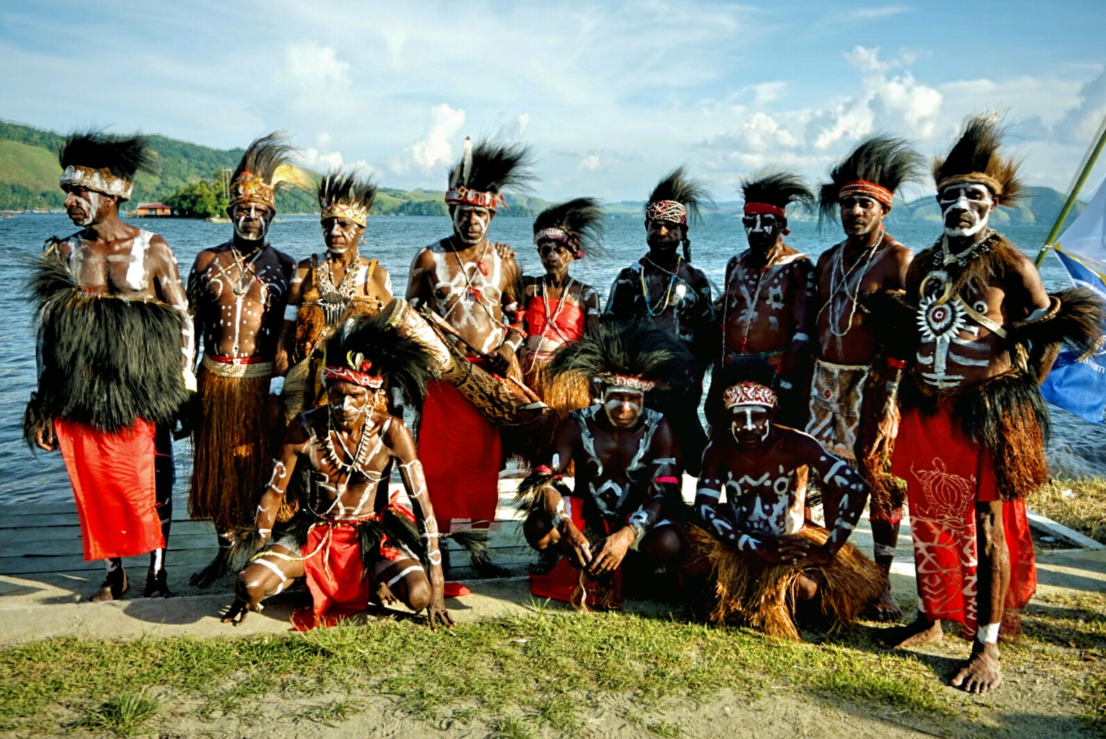 Suku Kamoro di ajang FDS (Foto: Bagus DR / GNFI)