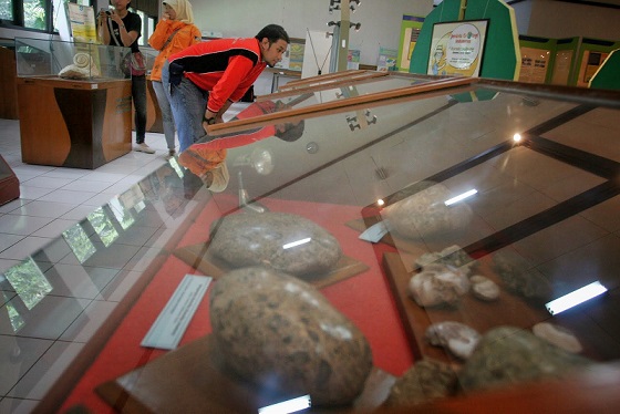 Suasana Museum Bebatuan yang terletak di Karangsambung (Foto: Batualamlukulo.blogspot.com)
