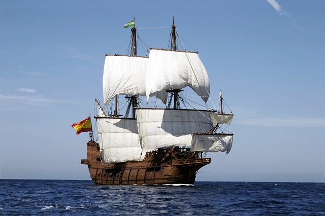 Kapal Galleon Spanyol (Foto: Amazon.com)