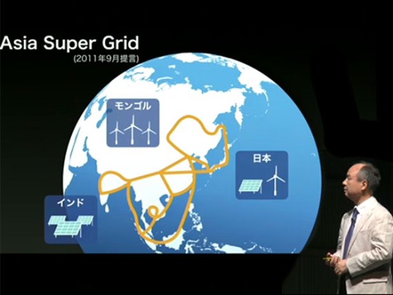 Asia Super Grid. Source: Clean Technica