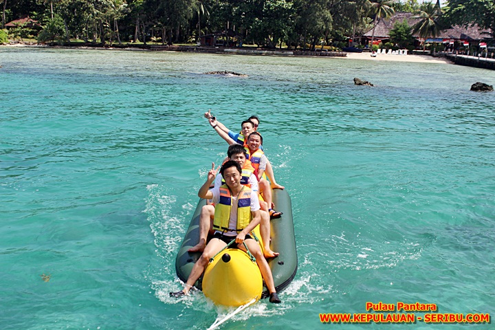 Banana Boat Pulau Pantara Resort