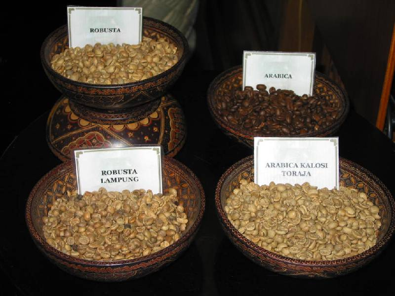 Aneka ragam kopi khas Indonesia. Tingginya angka produksi serta kekayaan cita rasa membuat kopi Indonesia diakui kualitasnya di dunia