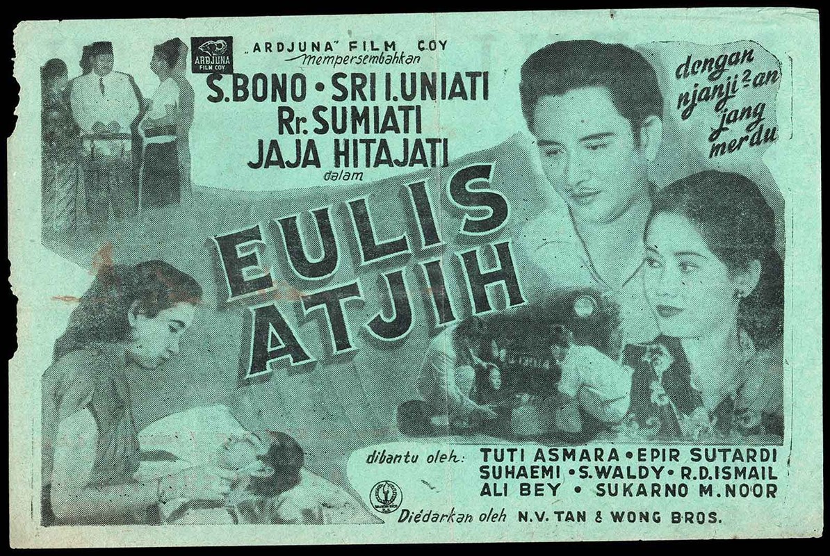 Poster Film Eulis Atjih 1927 | Foto: Tribunnews.com