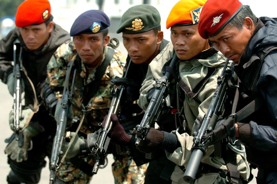 beberapa satuan TNI (© irwan.net)