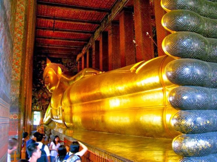 Kuil Budha Tidur Thailand (©radio-jlw)