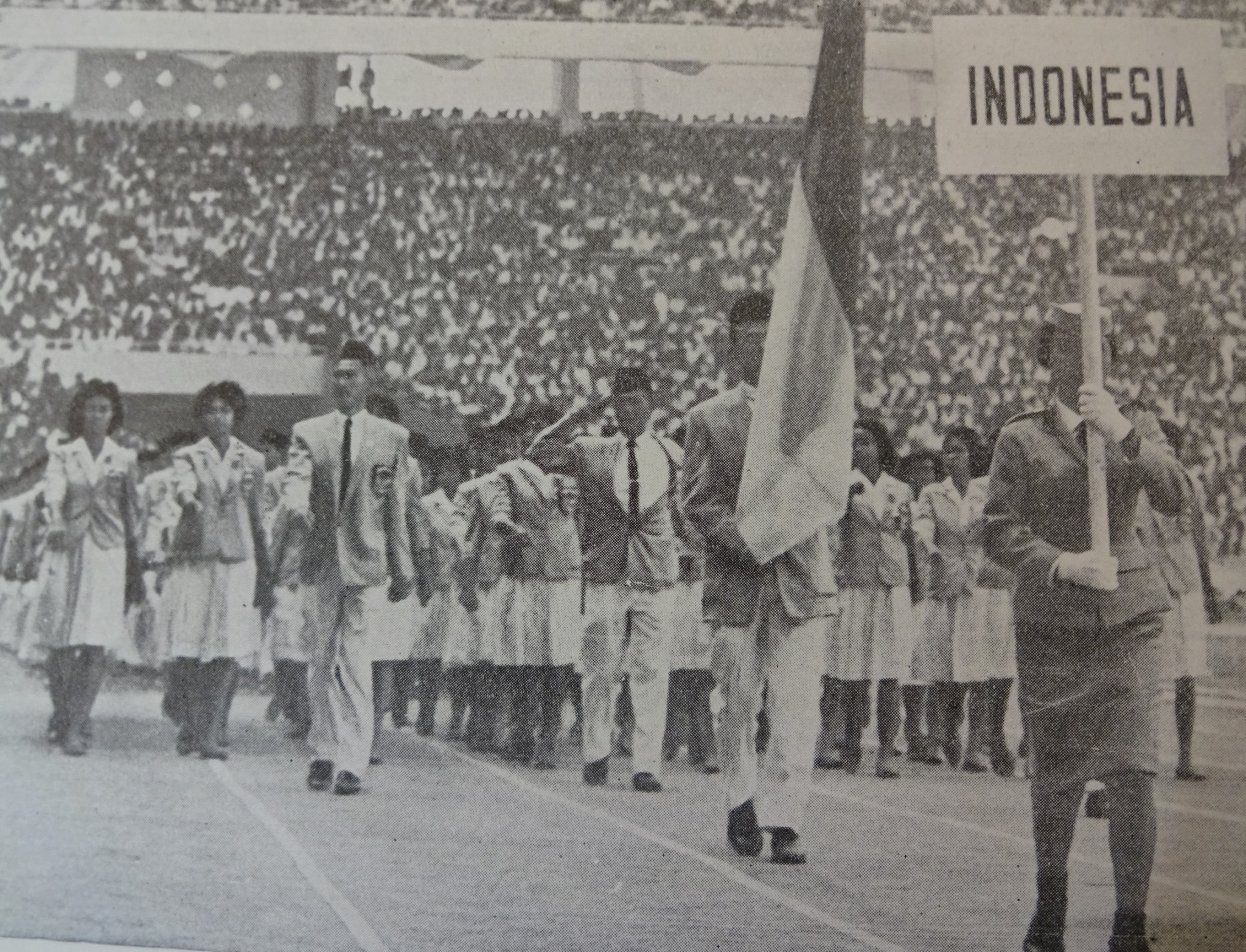 Poto kegiatan Asian Games 1962 | Foto : WowShack