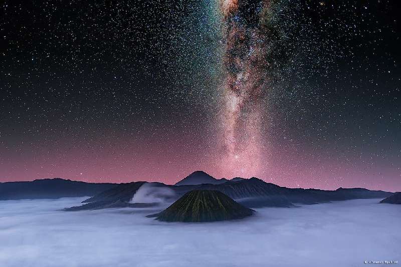 Stargazing dari Bromo | Foto : pigijo