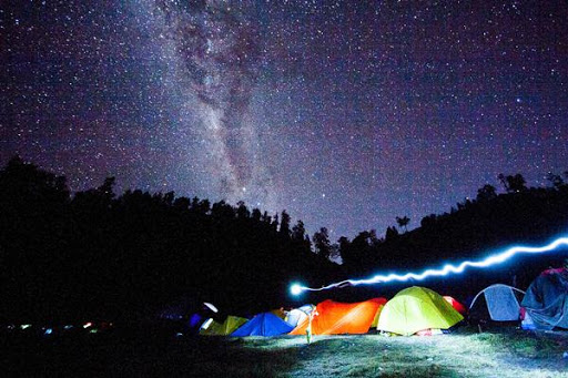 Stargazing dari Ranu Kumbolo | Foto : googleaccountuser