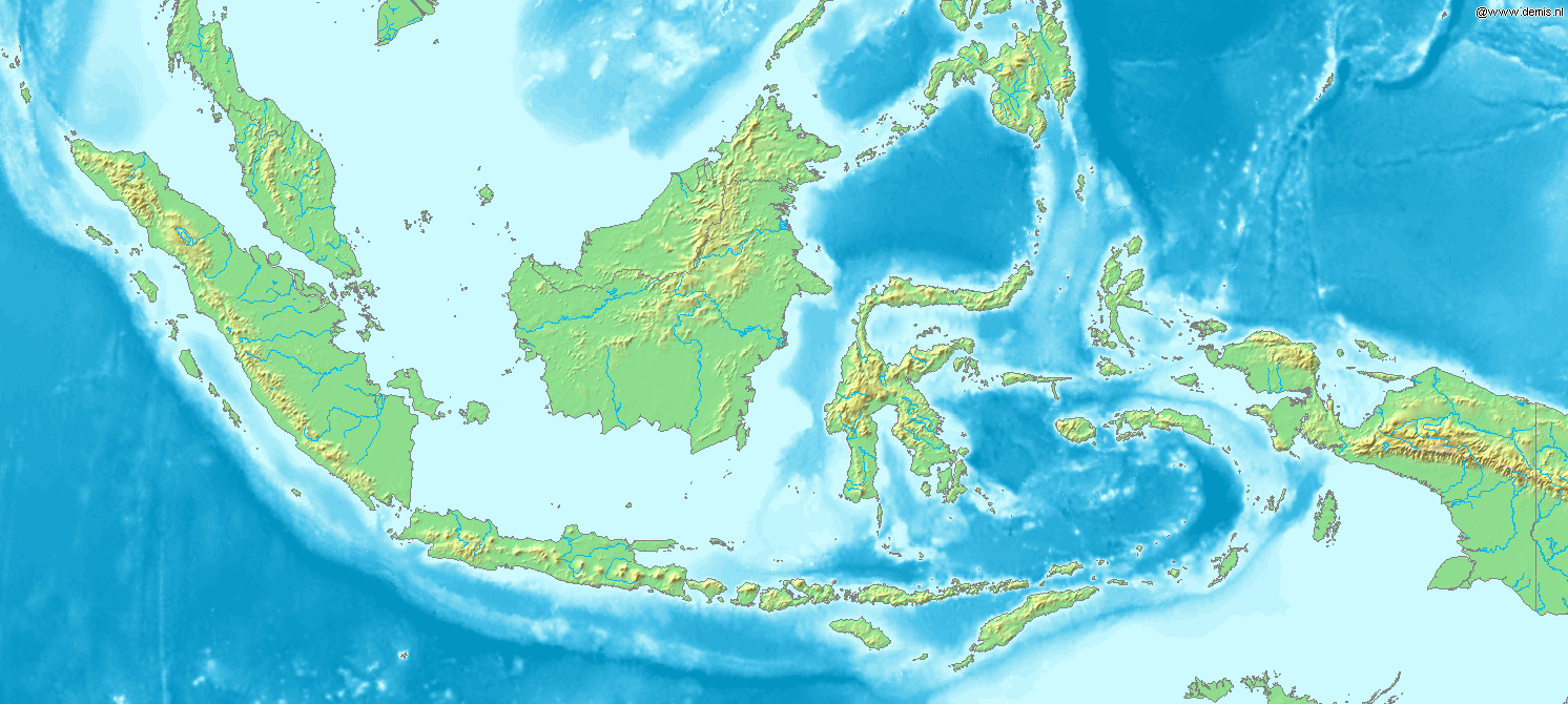 Peta Indonesia | Foto : Wikipedia
